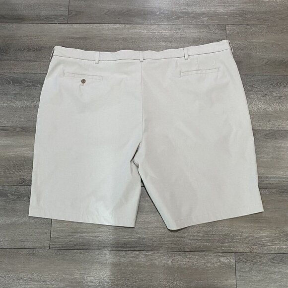 WALTER Hagen Golf Shorts Size 52 Perfect 11 Stretch Waistband Beige - Picture 2 of 4